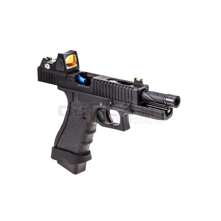 EU18 / Gas Blowback Pistol (Full/Semi Auto) With BDS Red Dot Sight — image 3
