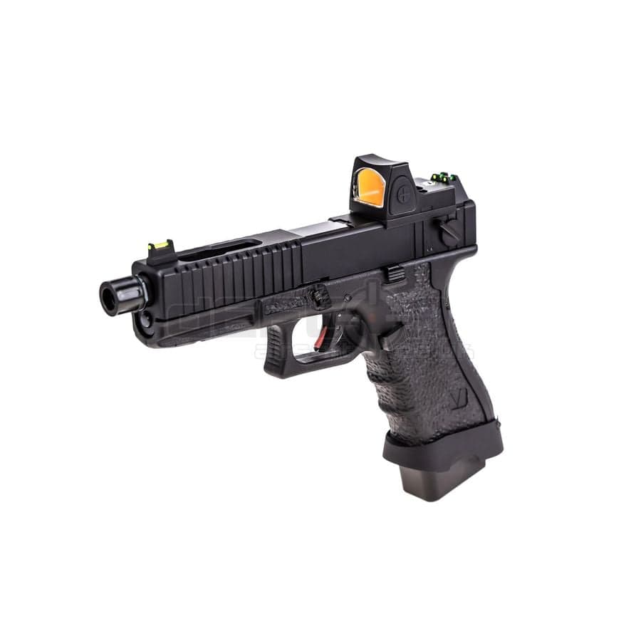 EU18 / Gas Blowback Pistol (Full/Semi Auto) With BDS Red Dot Sight