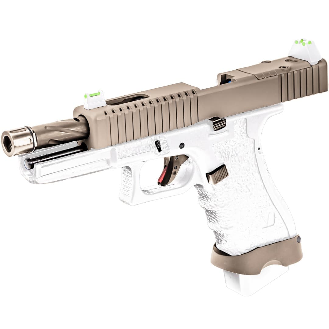 EU7-T REQUIEM GBB Pistol (Silver|White) — image 2