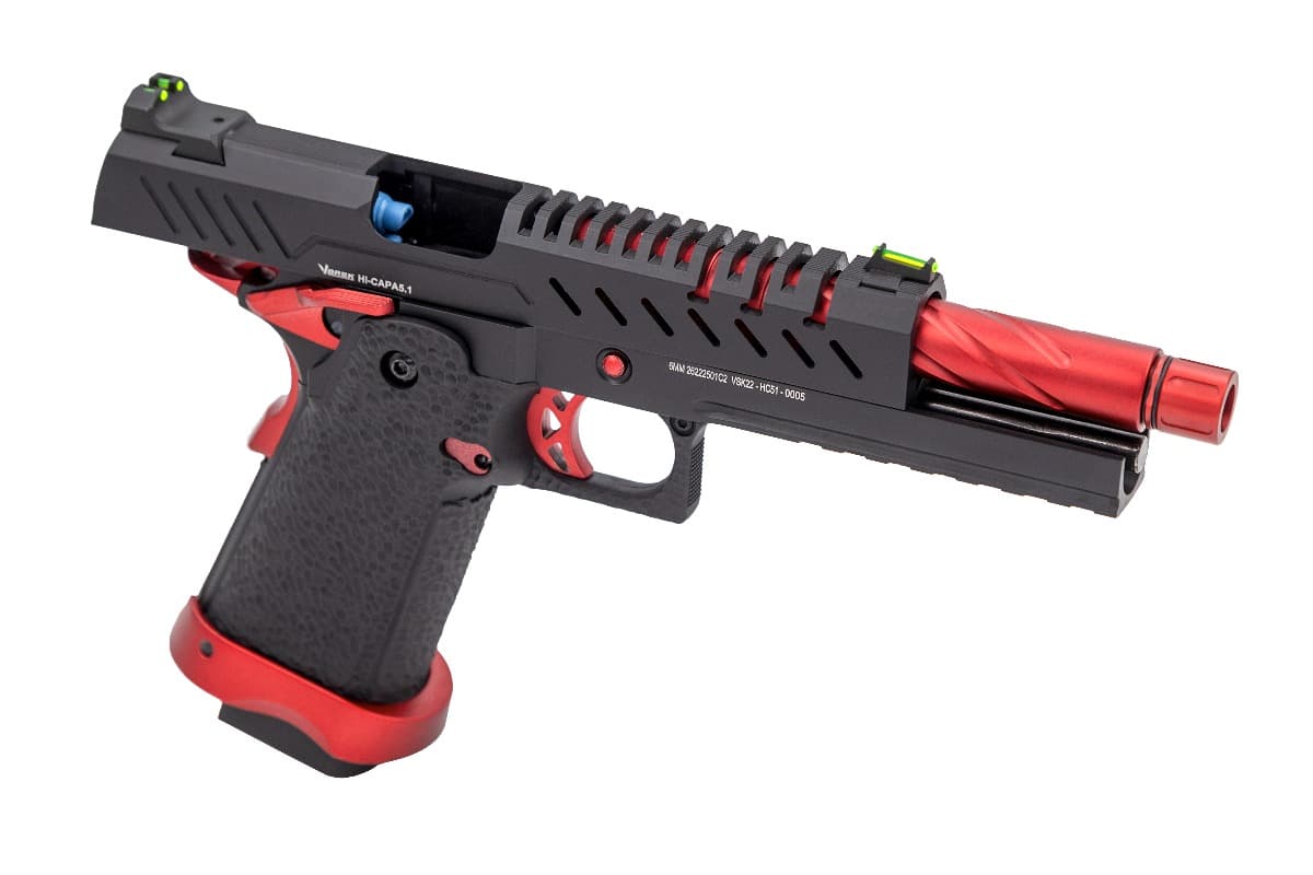 Hi-Capa 5.1 GBB Pistol (Red Match) — image 2