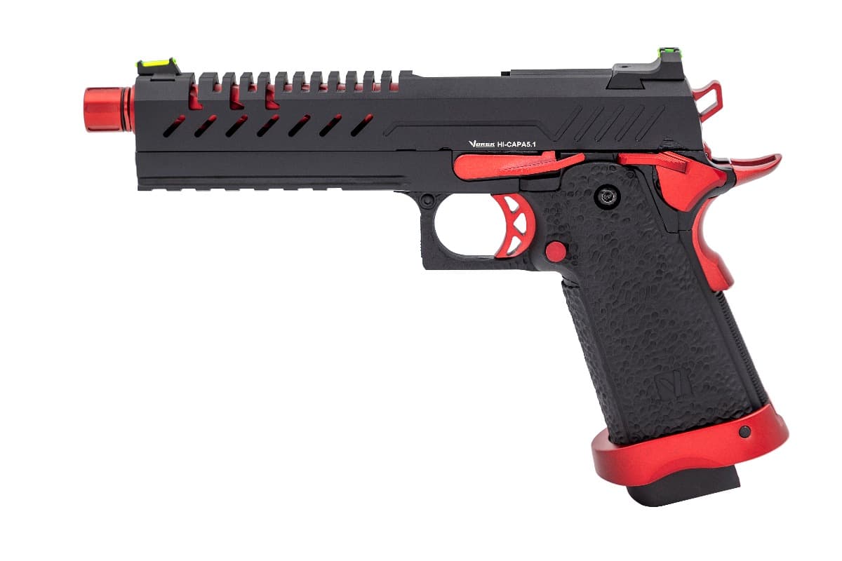Hi-Capa 5.1 GBB Pistol (Red Match) — image 3