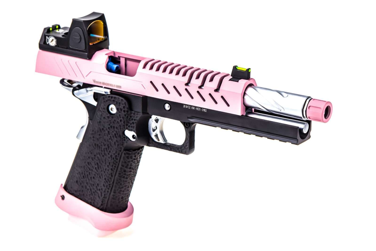 Hi-CAPA 5.1 + RDS GBB Pistol (Pink) – Discontinued — image 2