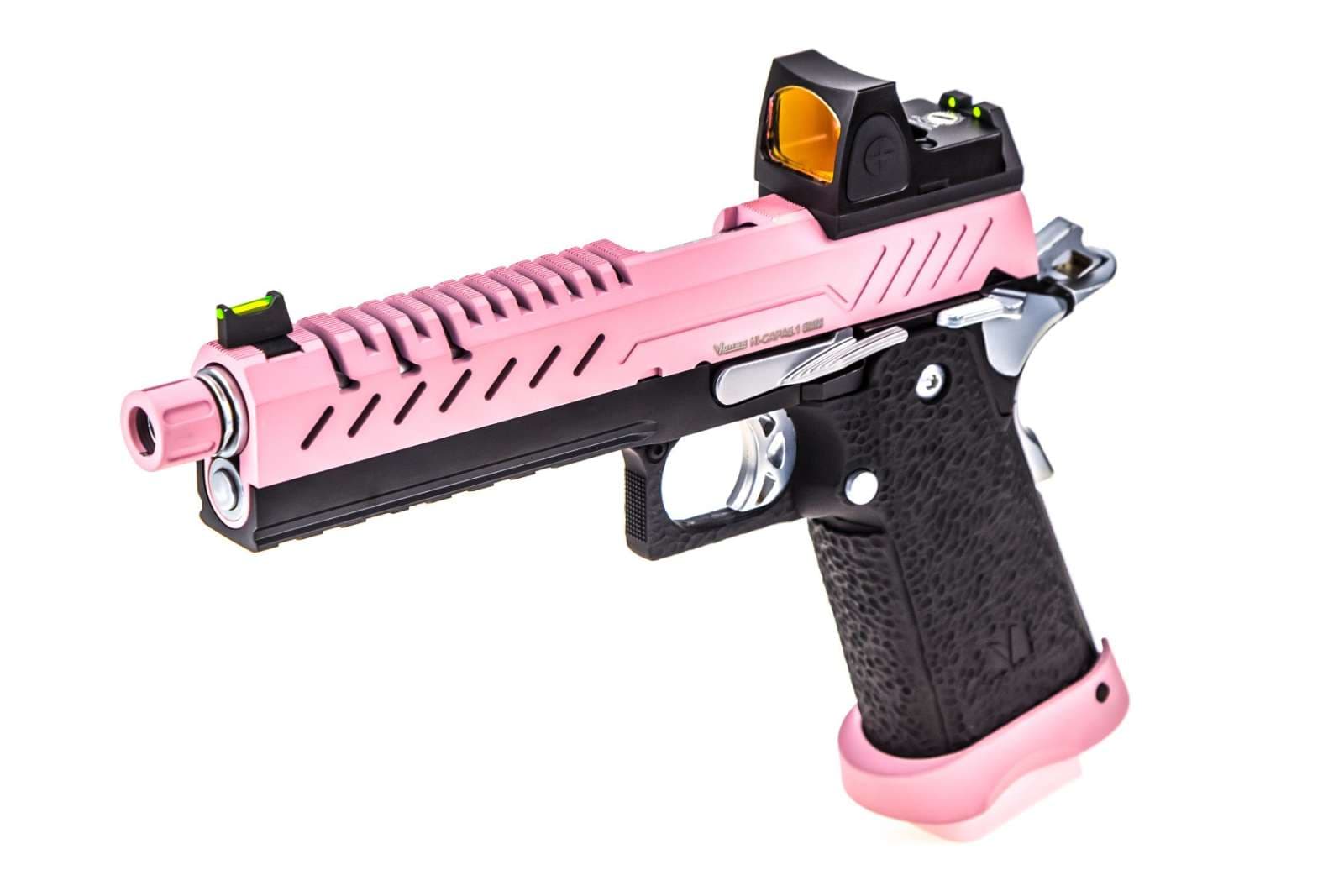 Hi-CAPA 5.1 + RDS GBB Pistol (Pink) – Discontinued