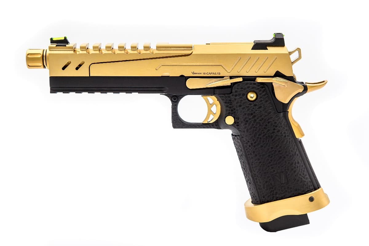 Hi-CAPA 5.1S GBB Pistol (Gold) — image 2