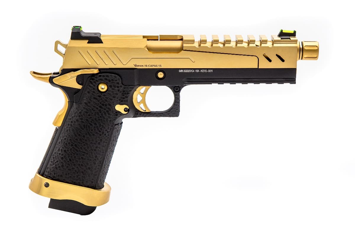 Hi-CAPA 5.1S GBB Pistol (Gold) — image 3