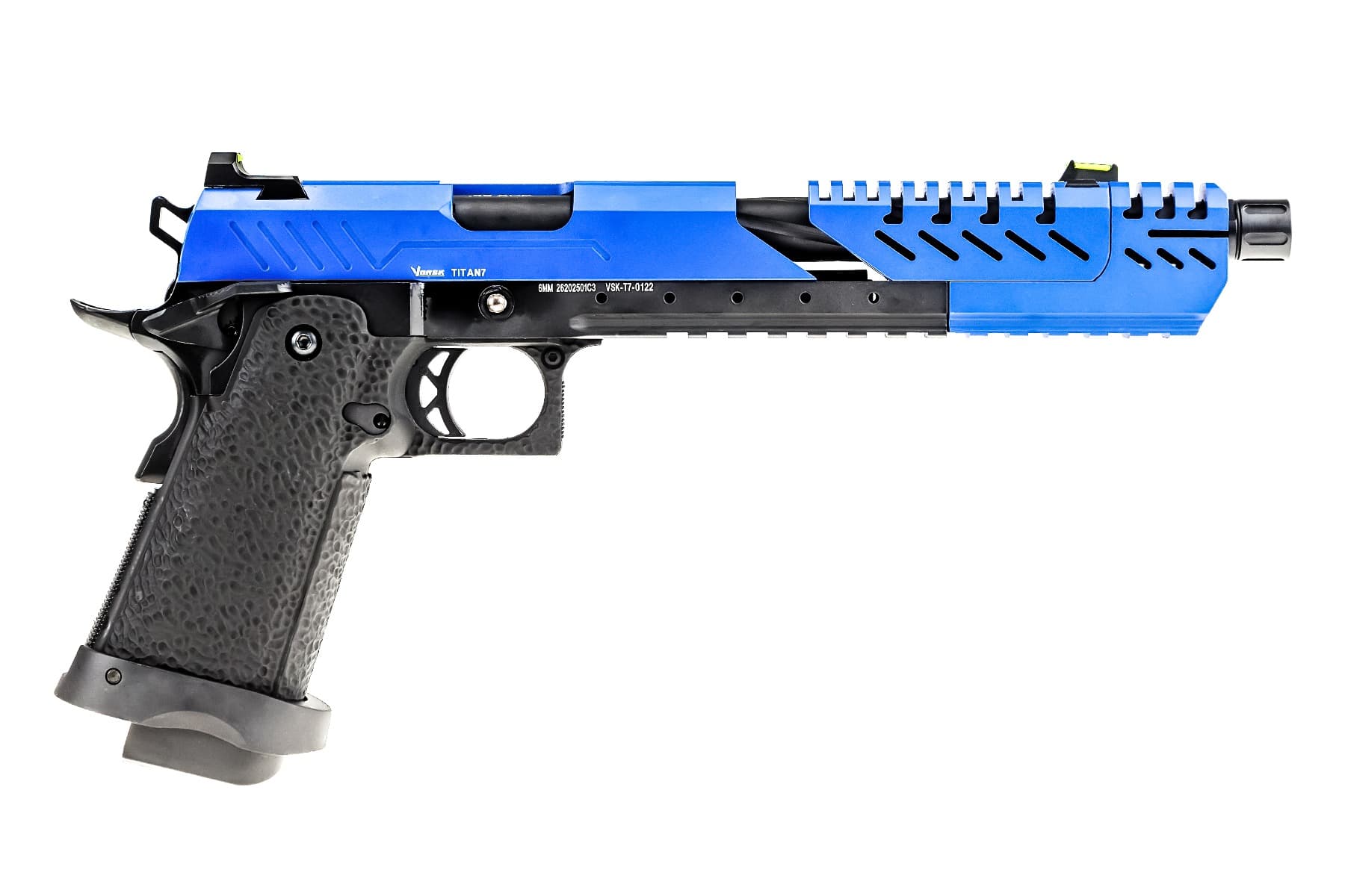 Hi-CAPA 7.0 TITAN GBB Pistol (Dual Tone) (Blue) — image 3
