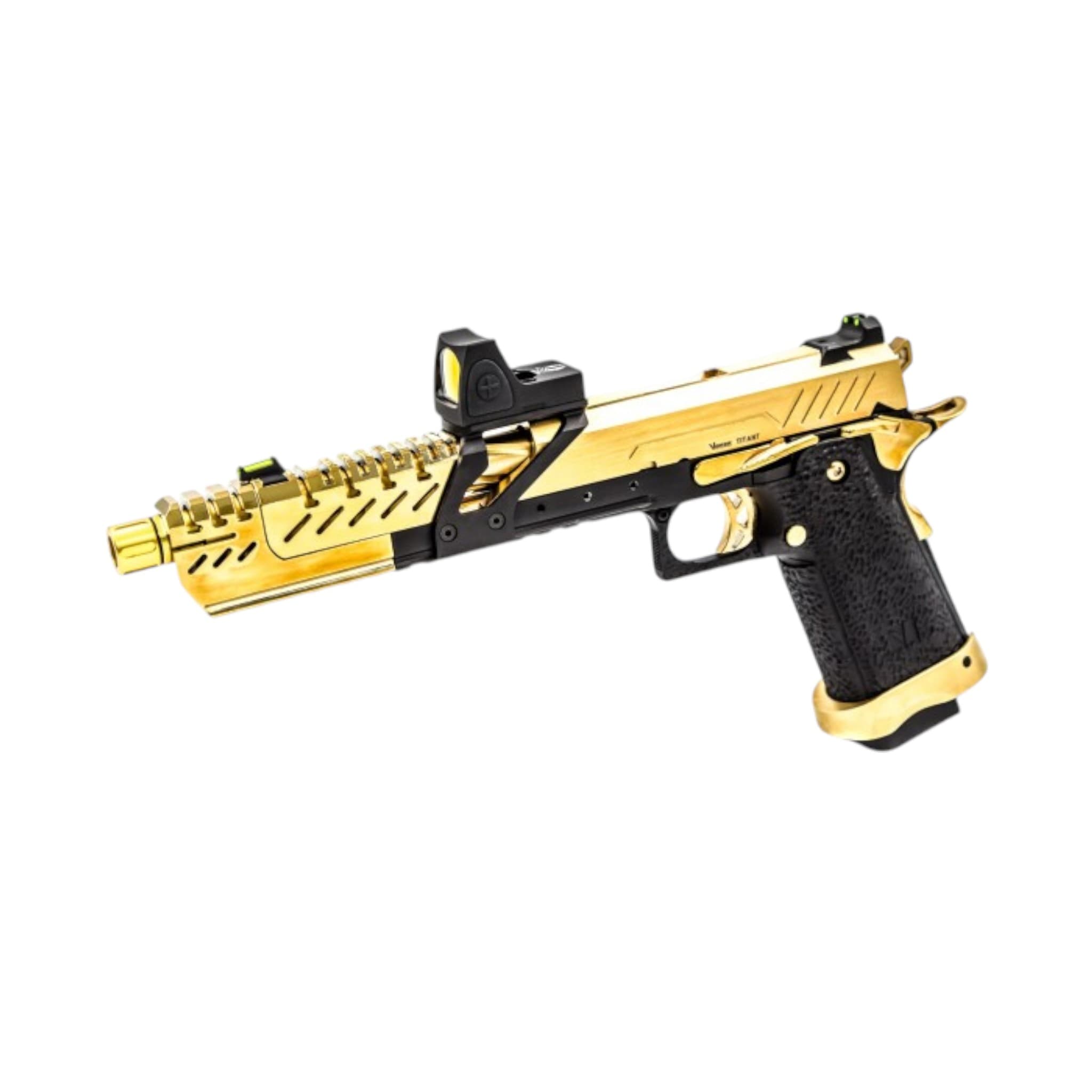 Hi-CAPA 7.0 TITAN + RDS GBB Pistol (Gold)
