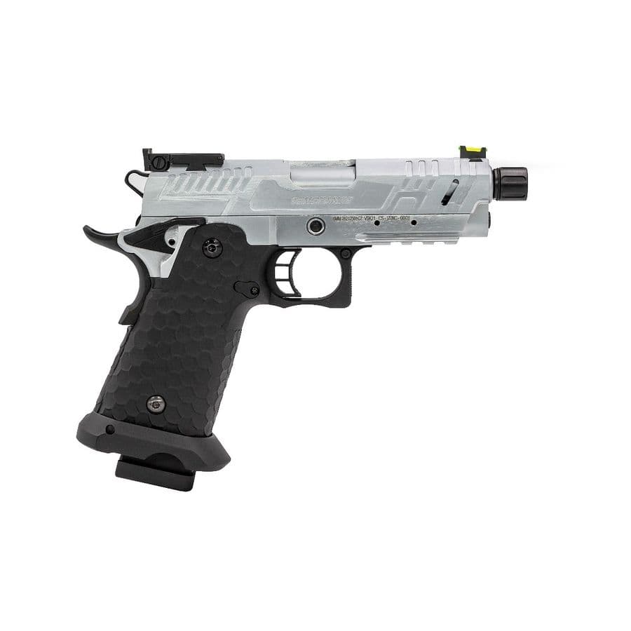 Hi-CAPA CS Vengeance 3.8 Compact GBB Airsoft Pistol – Silver