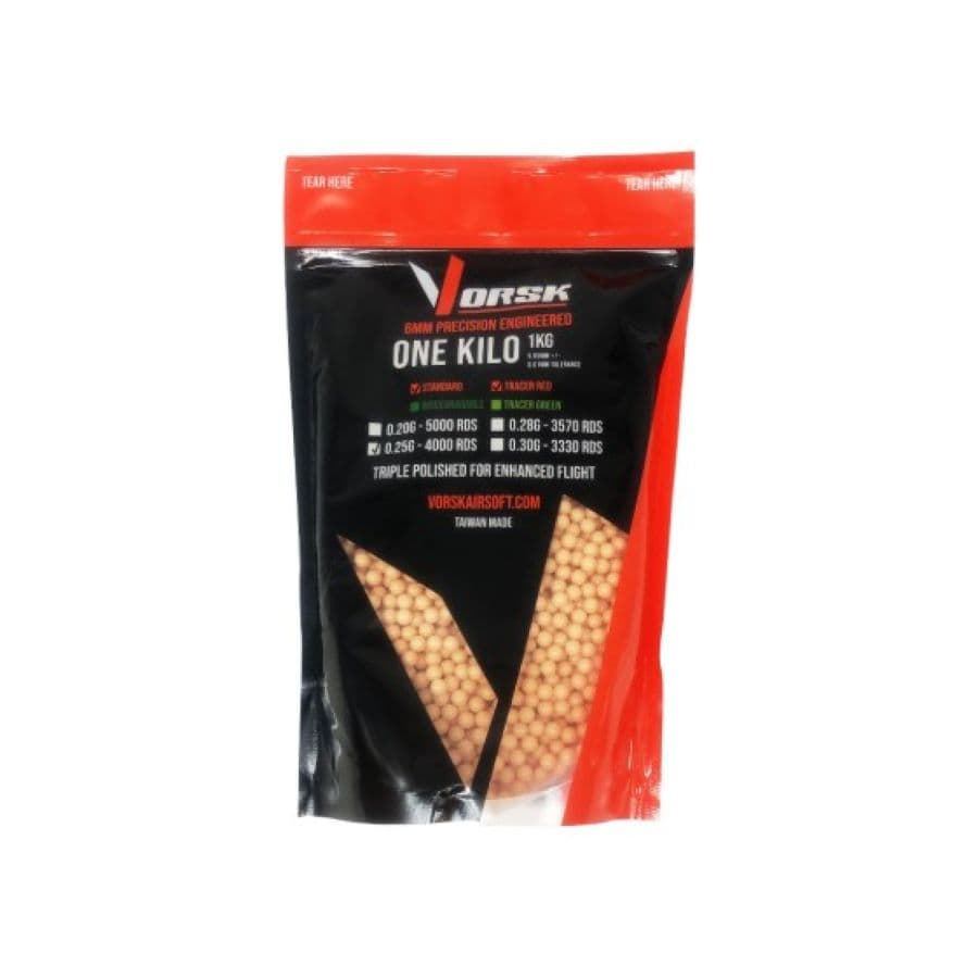 Tracer Red 0.25g 1kg Bag