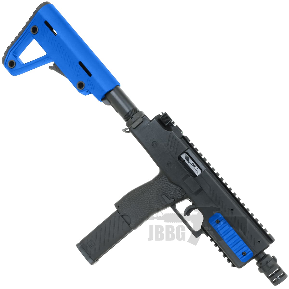 VMP-1M SMG Gas Blowback Airsoft Gun Blue