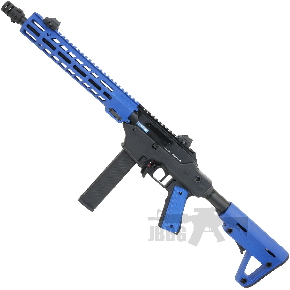 VMP-2M Fixed-Semi Gas Blowback 400 FPS Airsoft Gun Blue — image 2