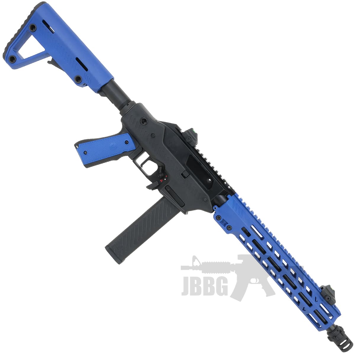 VMP-2M Fixed-Semi Gas Blowback 400 FPS Airsoft Gun Blue