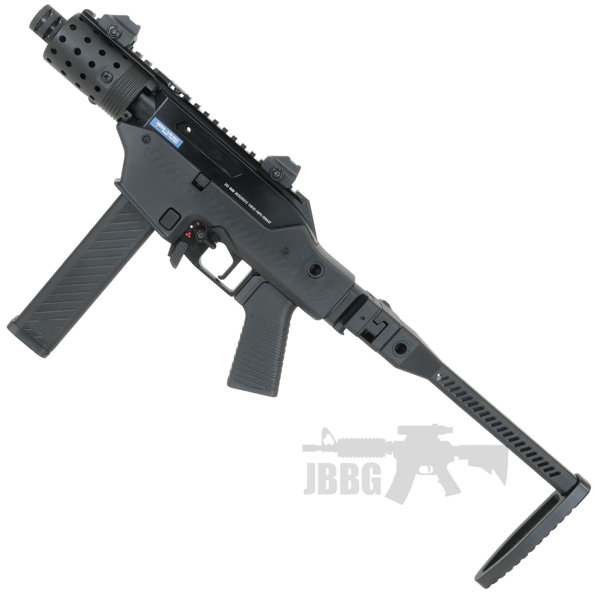 VMP-2SC SMG Gas Blowback Airsoft Gun Blue — image 2