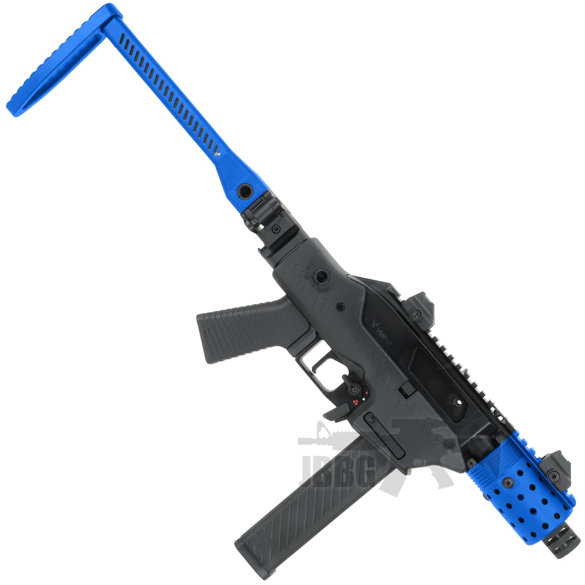 VMP-2SC SMG Gas Blowback Airsoft Gun Blue