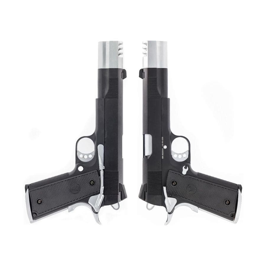 VP-X /Chrome Twin Pack GBB Pistol + 4 mags (2 extended)