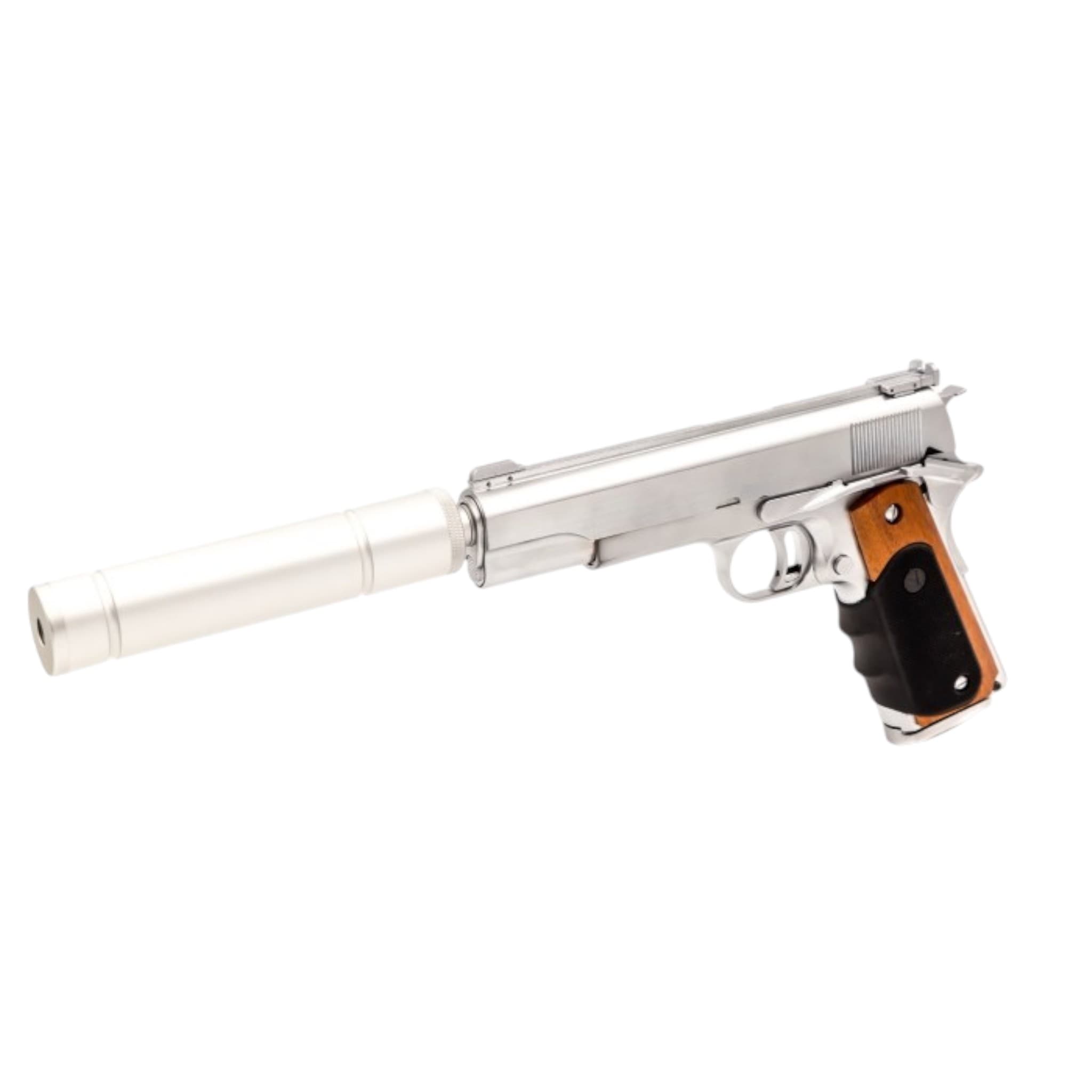 VX-9 Agency GBB Pistol (Silver)