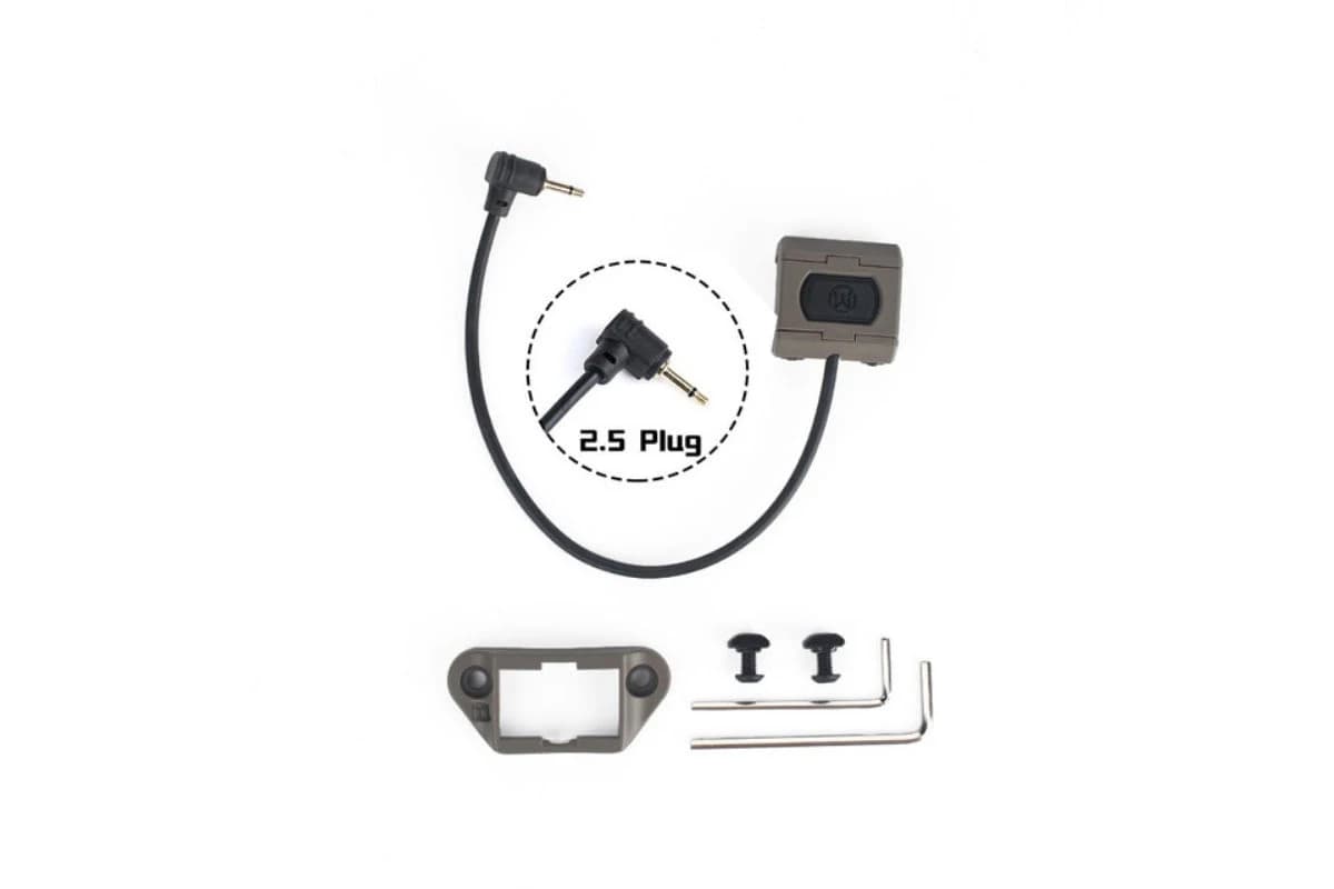 ML BUTTON LITE 2,5 MM – DARK EARTH