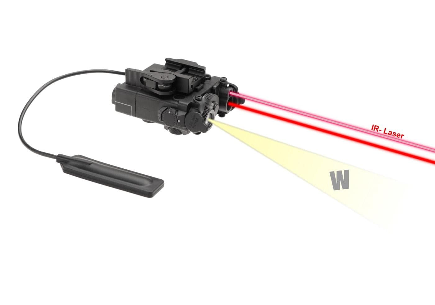 DBAL-A2 Flashlight Illuminator / Laser Module Red + IR — image 2