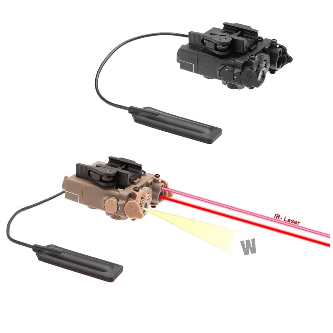 DBAL-A2 Flashlight Illuminator / Laser Module Red + IR