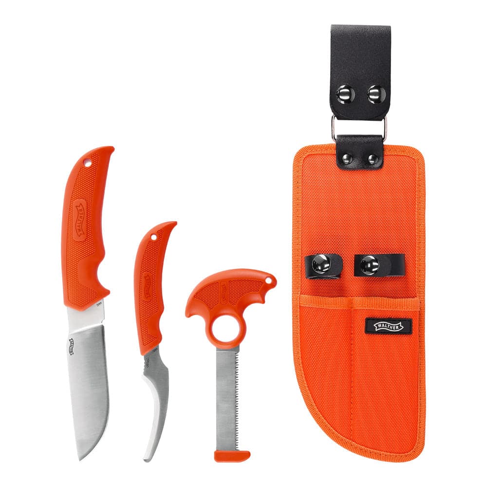 Hunters Game Processing Knife Set 2 Orange
