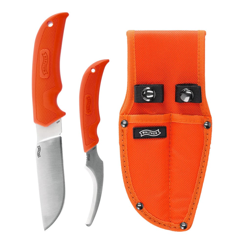 Hunters Game Processing Knife Set 3 Orange