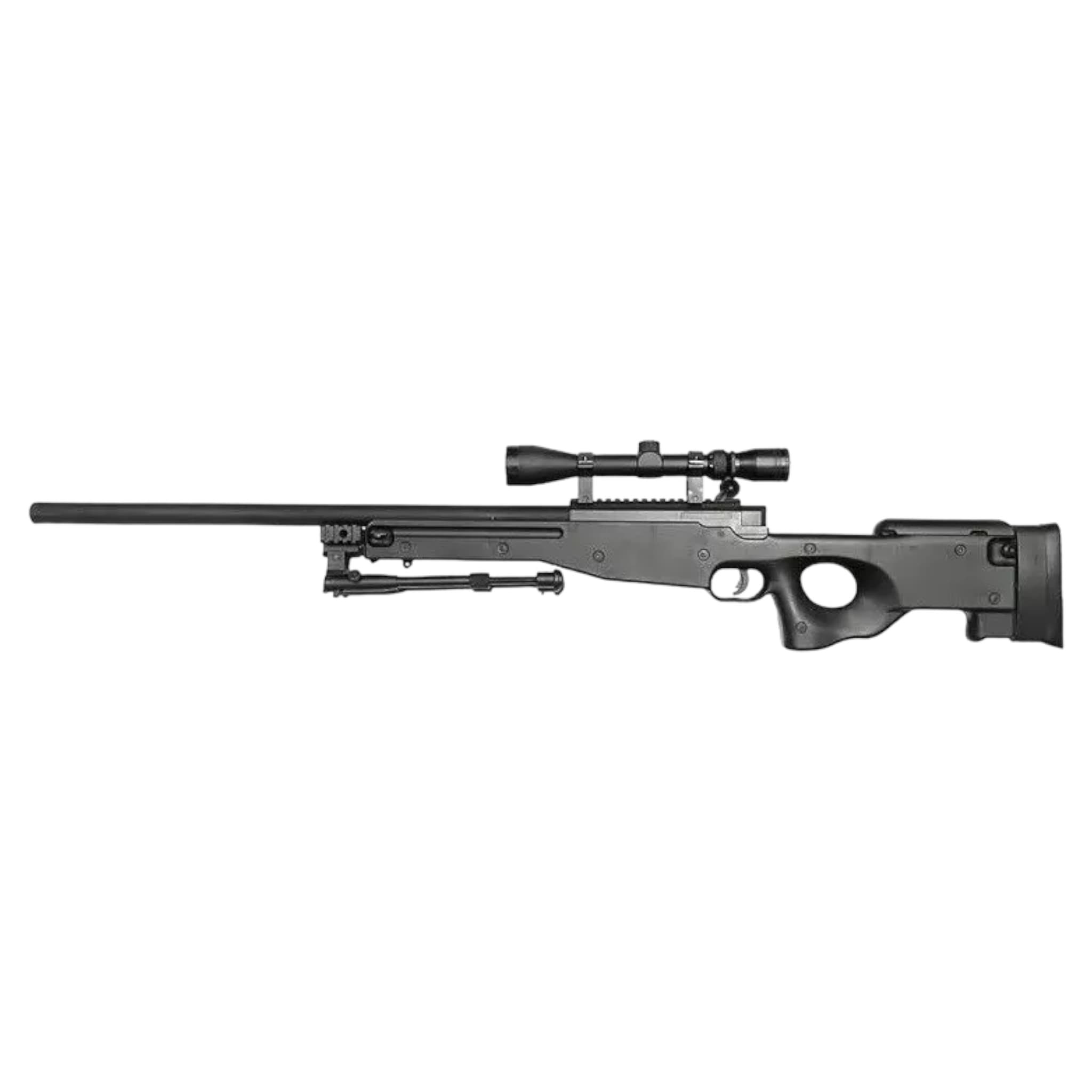 I sniper rifle replica (with scope and bipod)