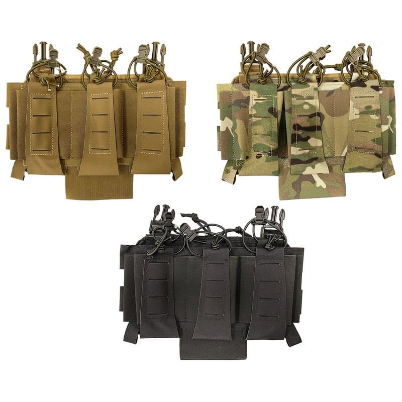 5.56 Elastic Triple Mag Front Panel