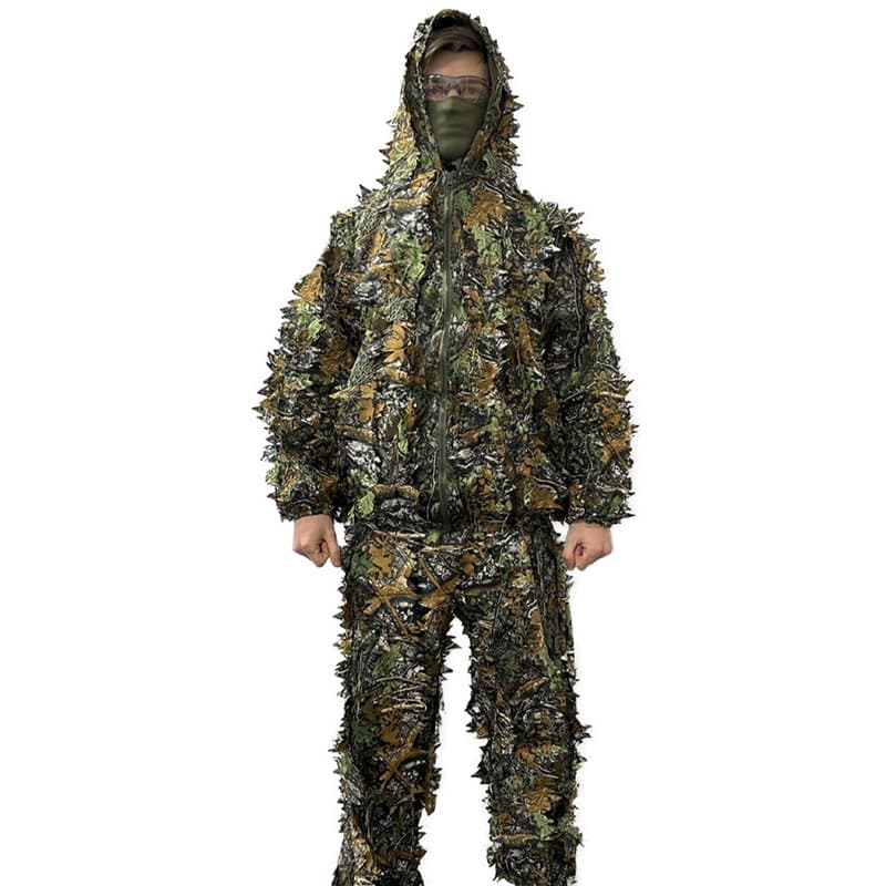 Ghillie Suit with 3D Leaves