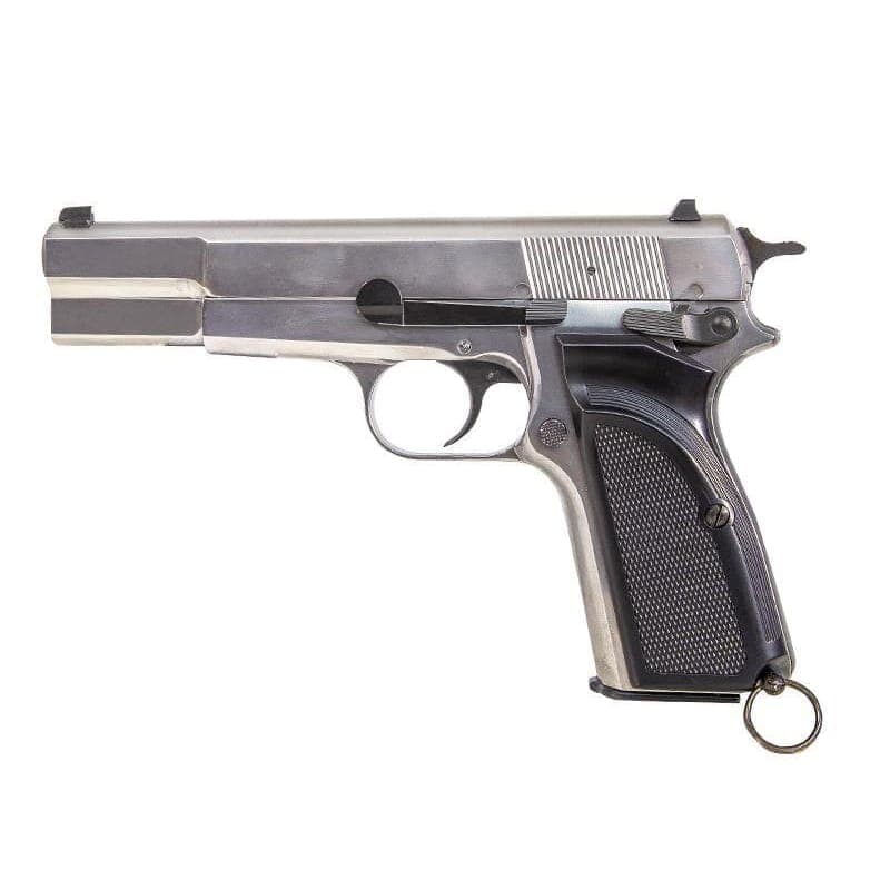 MK3 HI-POWER FULL METAL GBB – SILVER – WE