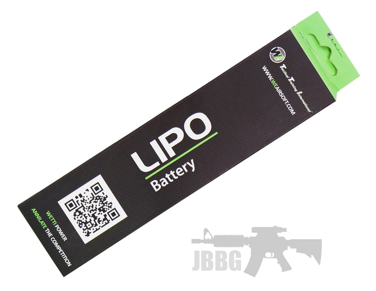 1100mah 7.4V 20C 22A Cont 40C 44A Burst Lipo Battery — image 2