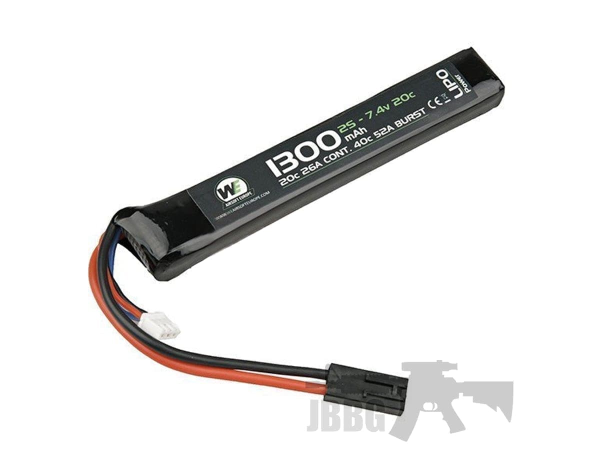 1300mah 7.4V 20C Lipo Battery