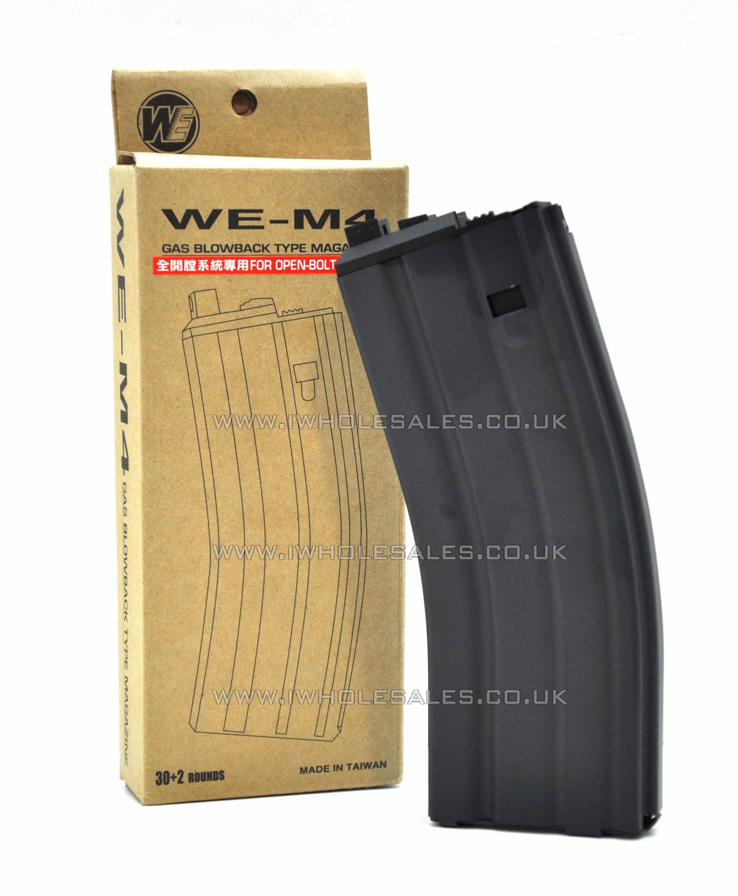 30rds Gas M4/T91/4168/L85 open Bolt magazine