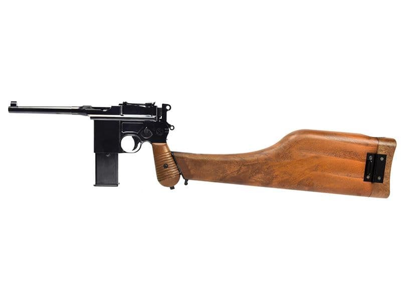 712 Gas Pistol (with Stock & Case in 1 – WE-712) — image 3
