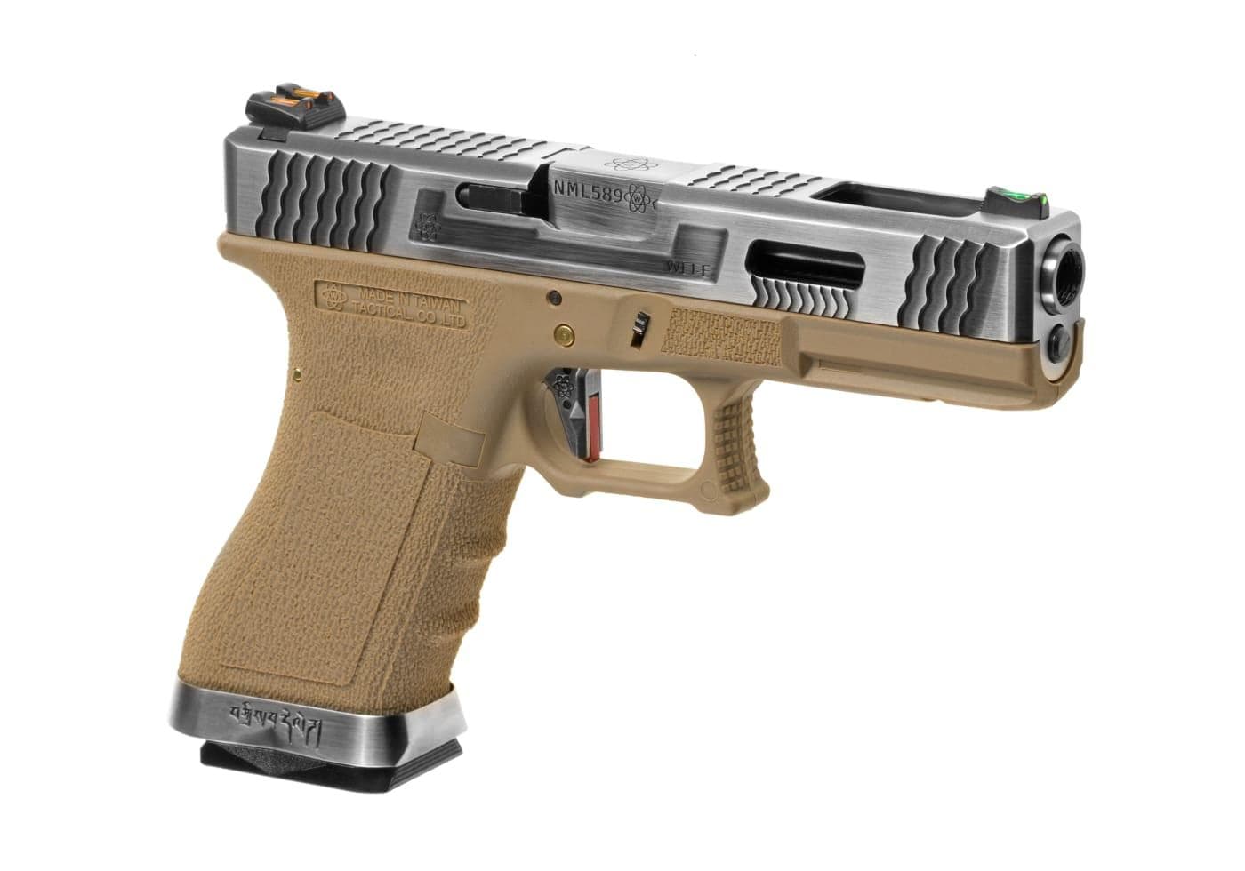 Airsoft G-Force EU17 SV Silver Barrel Gas Pistol — image 2