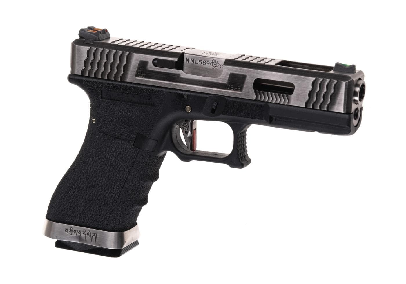 Airsoft G-Force EU17 SV Silver Barrel Silver Slide Frame Gas Pistol — image 2