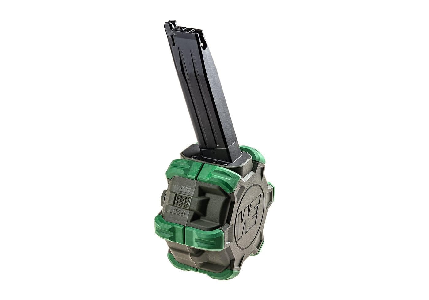 Airsoft Hi-CAPA 5.1 4.3 Series Pistol Drum Magazine Gas 350rd — image 2