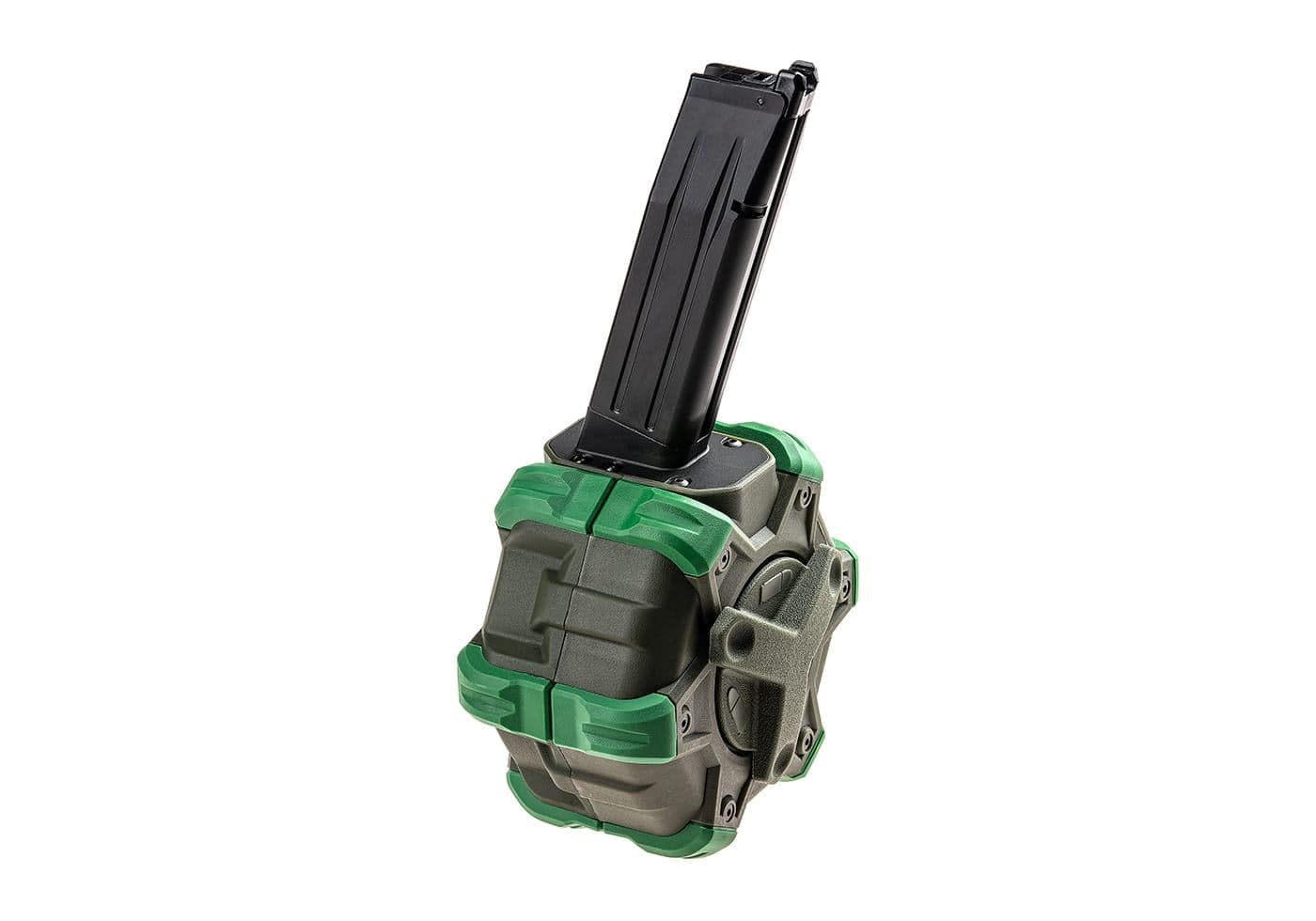 Airsoft Hi-CAPA 5.1 4.3 Series Pistol Drum Magazine Gas 350rd