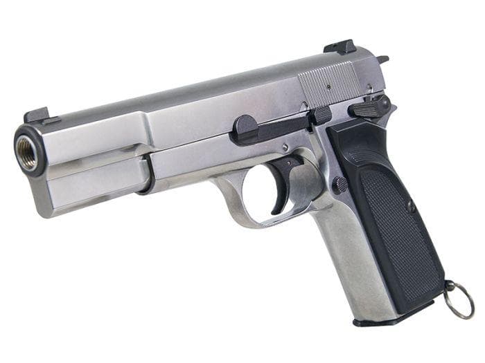 Browning Hi-Power MKIII Gas Blowback Pistol – Silver — image 2