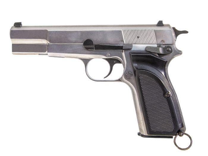Browning Hi-Power MKIII Gas Blowback Pistol – Silver
