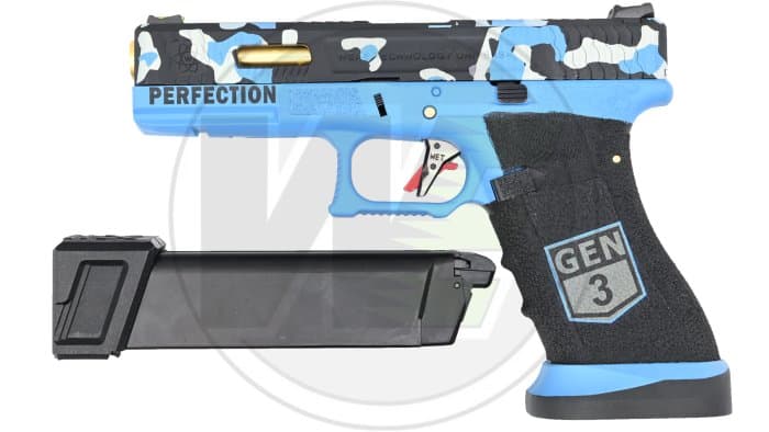 EU17 Secret Camo Blue - Semi and Full Auto