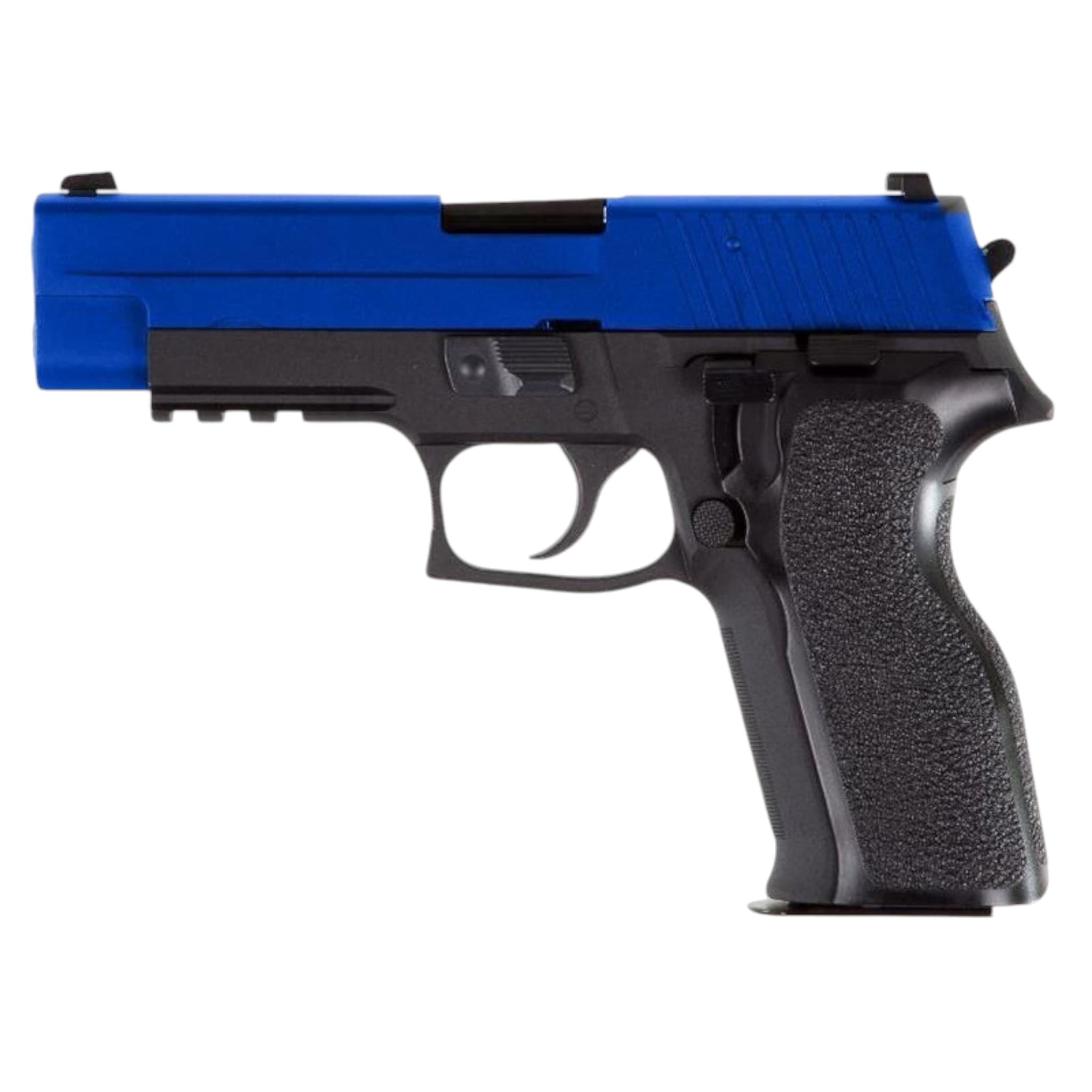 F226 Blowback Pistol (Blue) (WE-71009-BLUE)