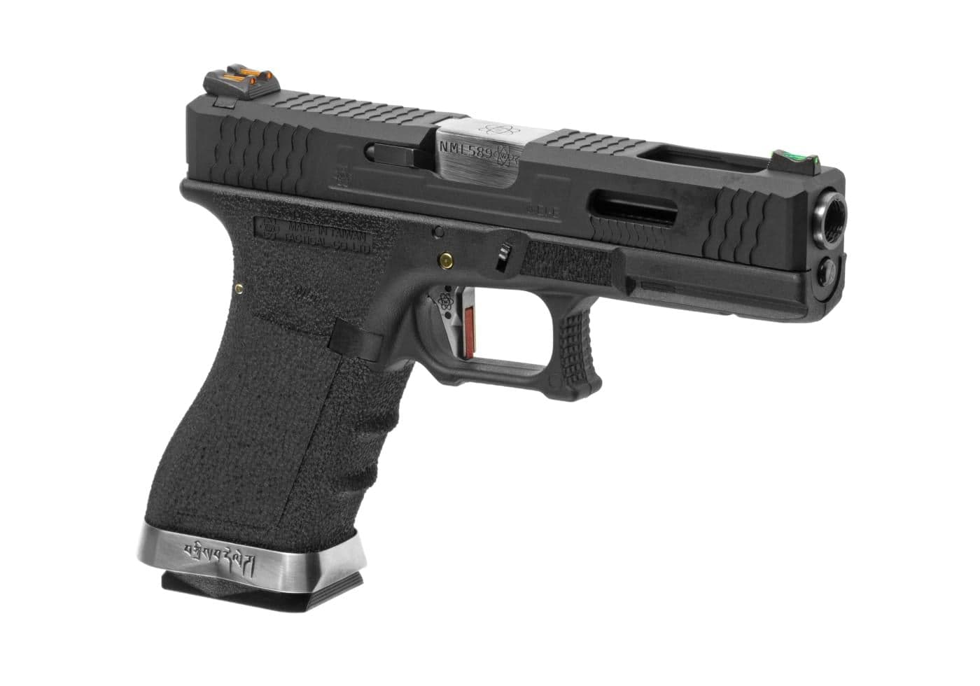 G-Force 17 Silver Barrel GBB Pistol Gas 6mm — image 3