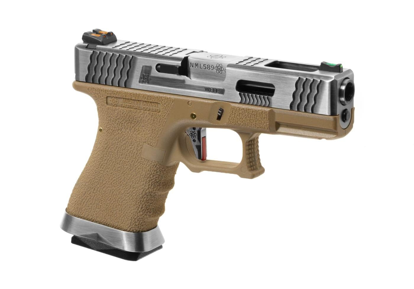 G-Force EU19 Gas Silver Slide Frame 6mm — image 2
