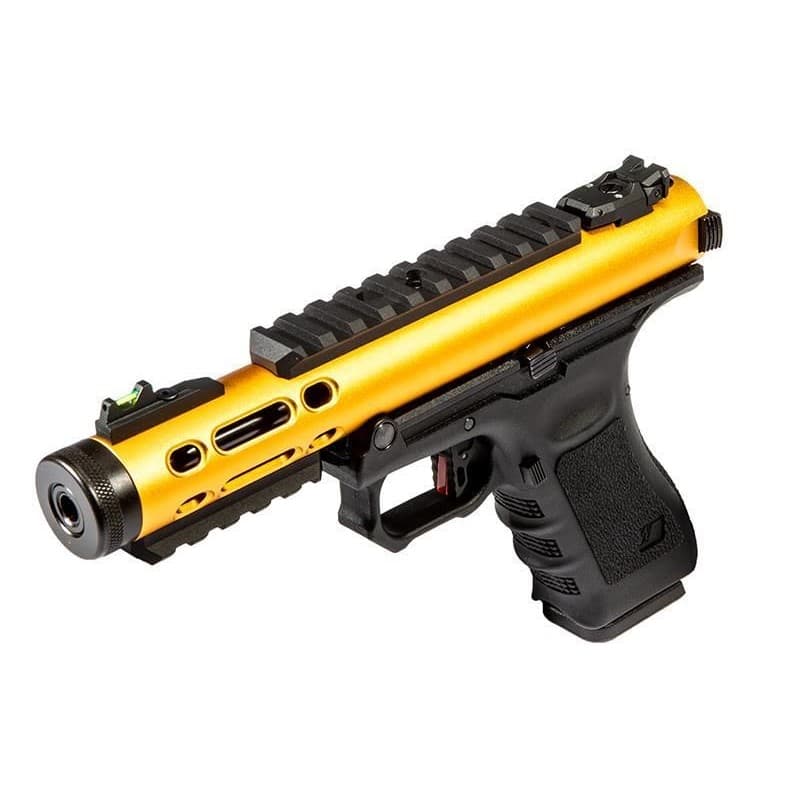 Galaxy G Series Gas Blowback Pistol (Gold)
