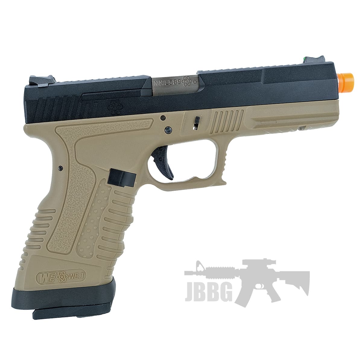 GP1799 T1 Gas Blowback Airsoft Pistol Blue — image 2
