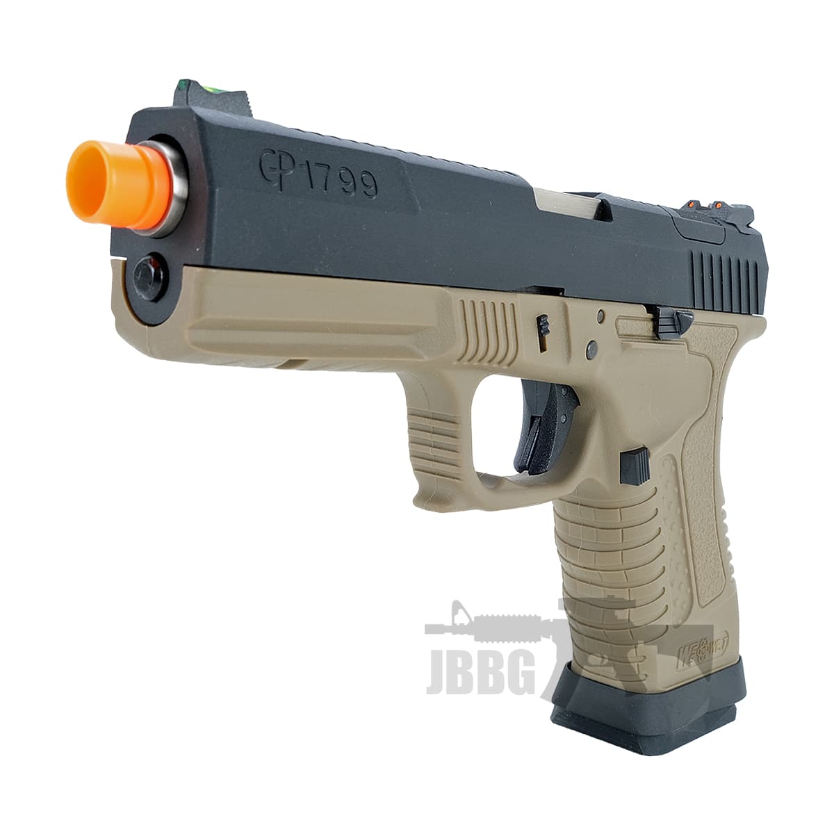 GP1799 T1 Gas Blowback Airsoft Pistol Blue — image 3