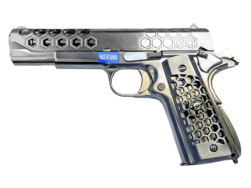 HEX 1911 GBB Pistol Chrome — image 2