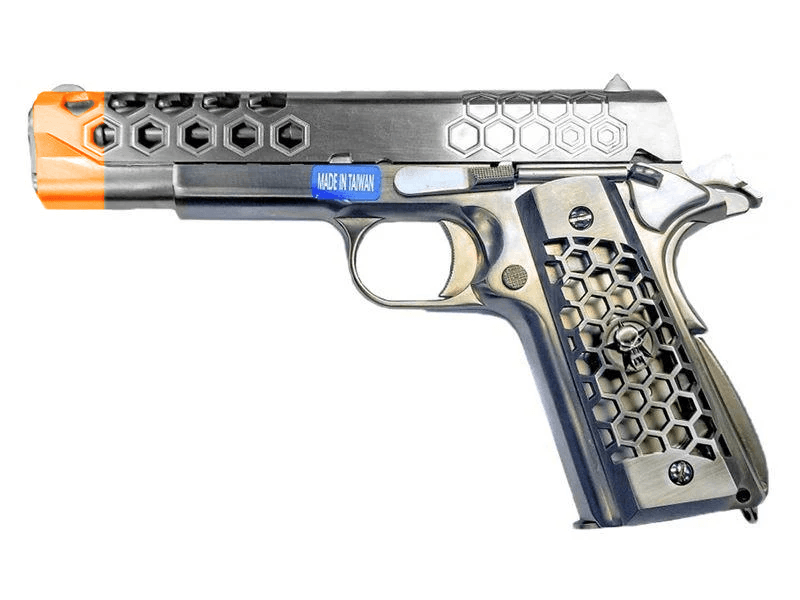 HEX 1911 GBB Pistol Chrome
