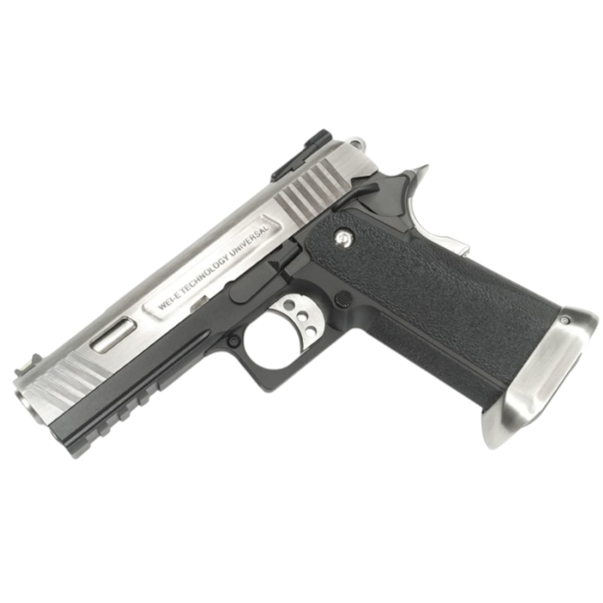 Hi-CAPA 4.3 Allosaurus GBB Pistol (Silver) (Silver Barrel)
