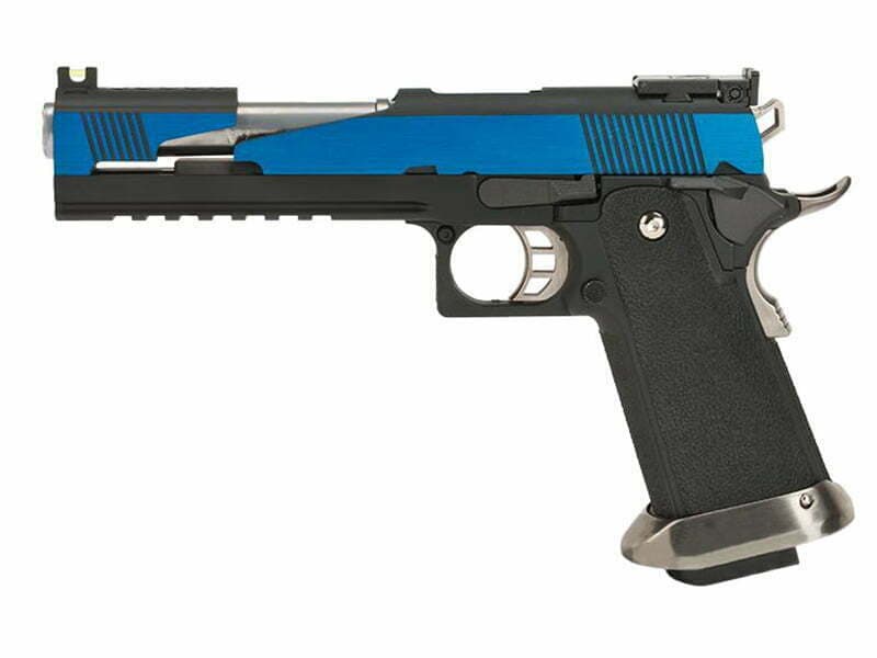 Hi-CAPA 6″ Dragon B Gas Blowback Pistol (Blue)